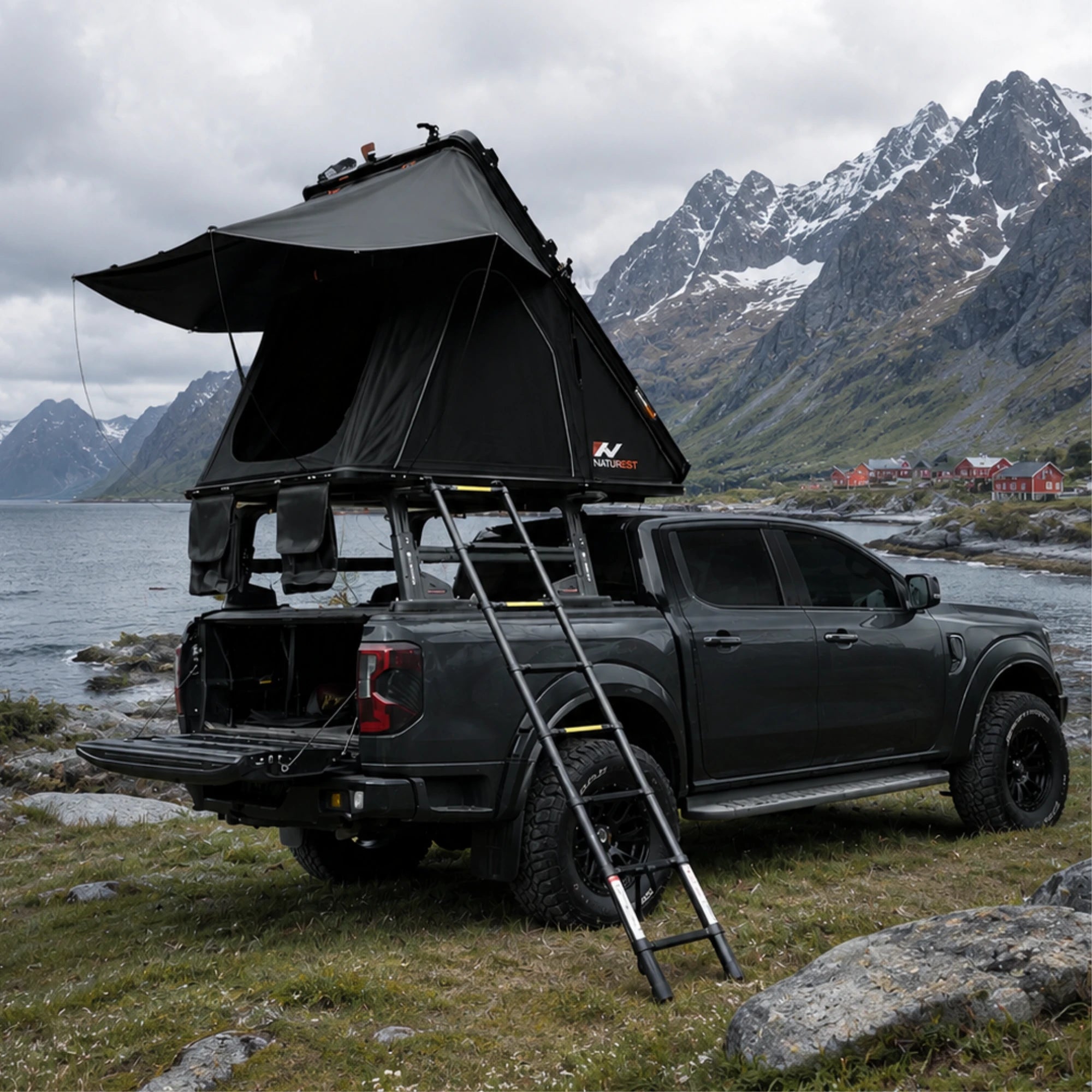 Ultraleichtes und schlankstes Dachzelt – Naturnest Polaris Lite – Naturnest Deutschland
