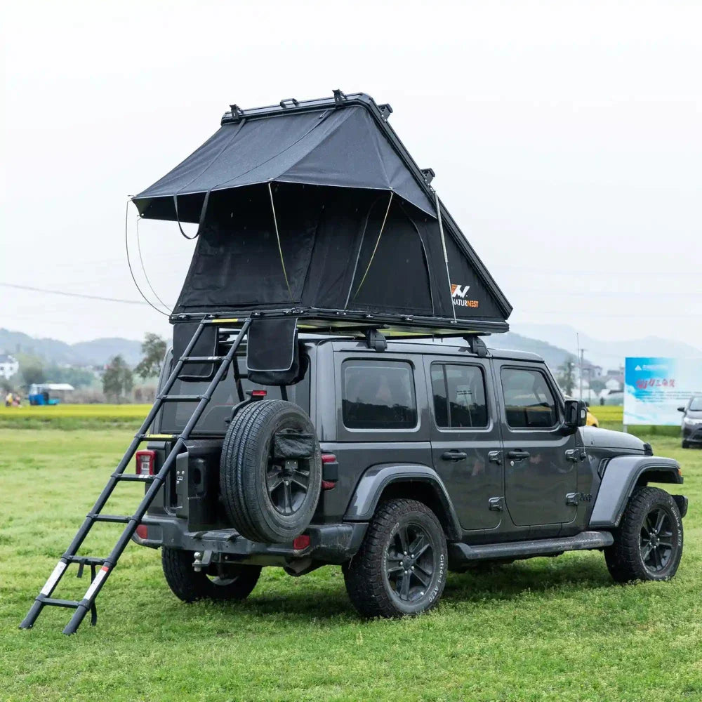 Naturnest Polaris Plus Dreiecks-Dachzelt – Dachzelte für LKWs und PKWs – Naturnest Deutschland